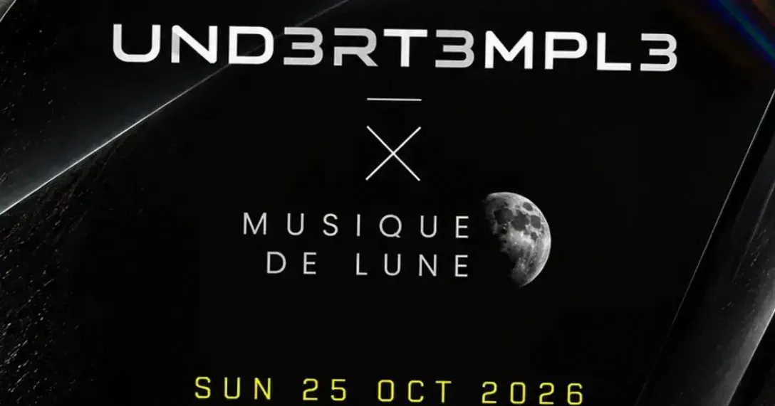 UND3RT3MPL3 X Musique de Lune · 50:HERTZ House & Techno Club Rembrandt Square, Amsterdam · zo 25 okt 2026