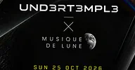 UND3RT3MPL3 X Musique de Lune · 50:HERTZ House & Techno Club Rembrandt Square, Amsterdam · zo 25 okt 2026