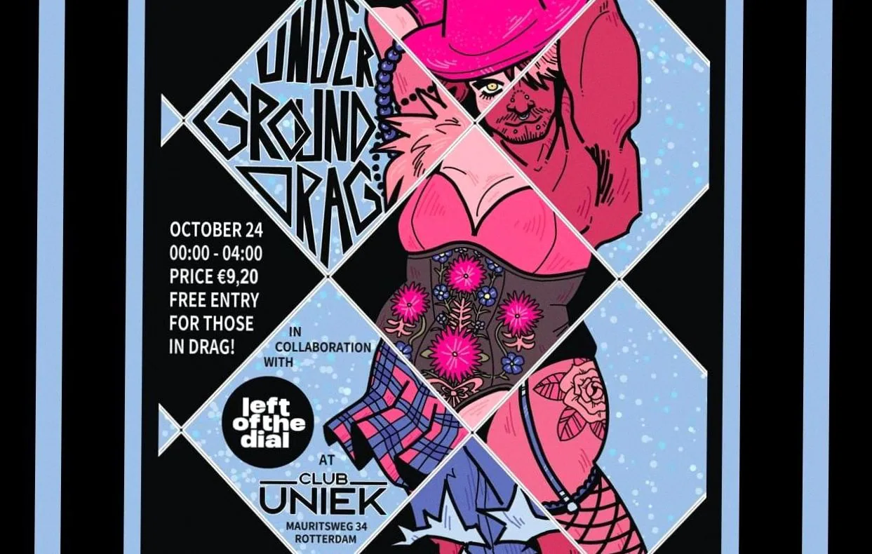 UNDERGROUND DRAG — achtergrondafbeelding