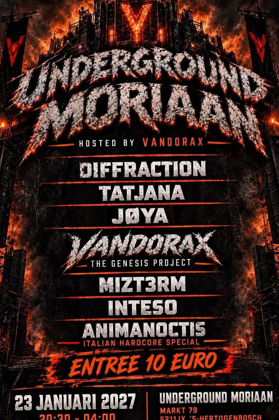Underground Moriaan — achtergrondafbeelding