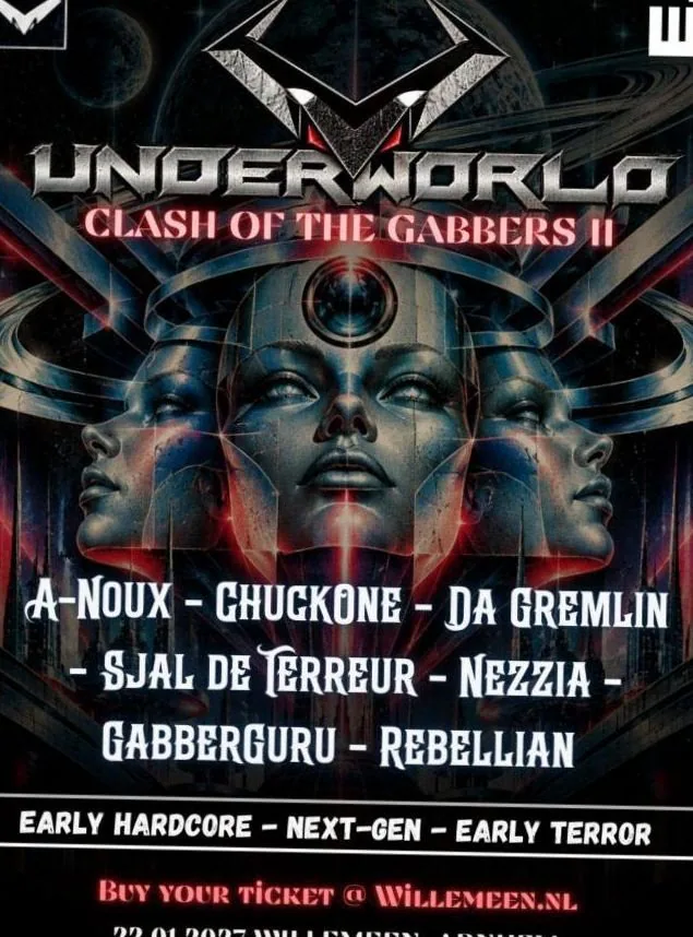 Underworld Clash Of The Gabbers II  — background image