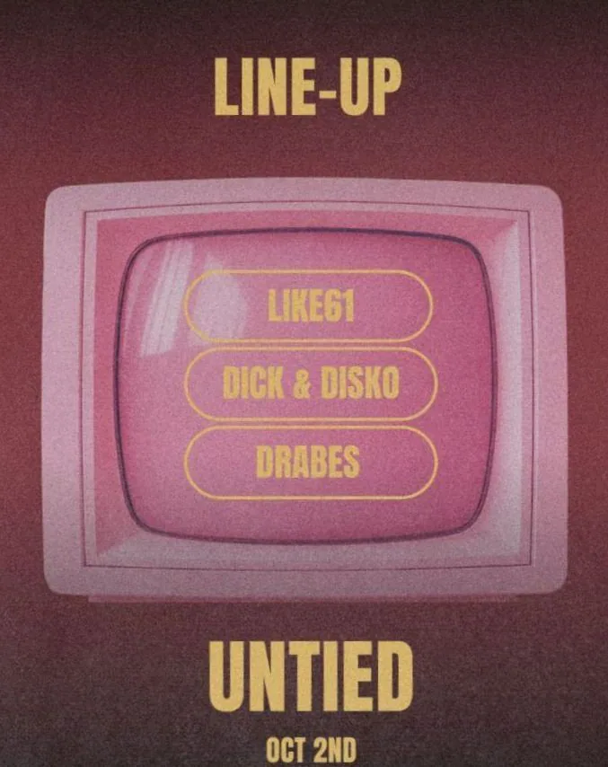 UNTIED · Toekomstmuziek, Amsterdam · vr 2 okt 2026