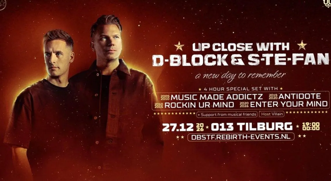 Up Close with D-Block & S-te-Fan — achtergrondafbeelding