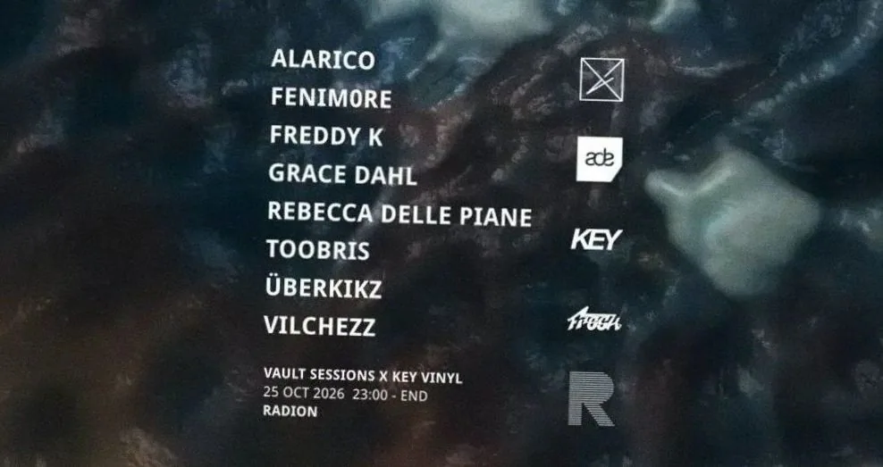 Vault Sessions x KEY VINYL ADE | RADION · RADION, Amsterdam · zo 25 okt 2026