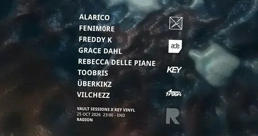 Vault Sessions x KEY VINYL ADE | RADION · RADION, Amsterdam · zo 25 okt 2026