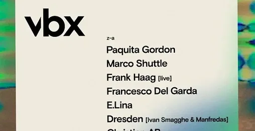 VBX - Lofi - ADE 23.10 · Lofi, Amsterdam · vr 23 okt 2026