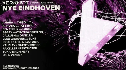 VERKNIPT NYE EINDHOVEN · Klokgebouw, Eindhoven · Thu, 31 Dec 2026