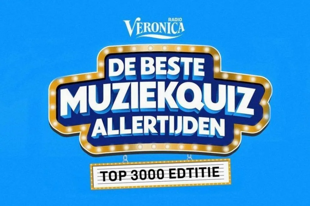 Veronica-De Beste Muziekquiz Allertijden: Top 3000 Editie · Poppodium Q-Factory, Amsterdam · vr 28 aug 2026