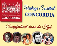 Vintage Sociëteit Concordia: Songfestival door de tijd · Theater Concordia, Haastrecht · wo 11 nov 2026
