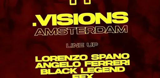 Visions · Bar Twenty Two, Amsterdam · vr 23 okt 2026