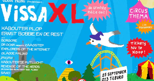 VISSA XL · 013, Tilburg · Fri, 25 Sept 2026
