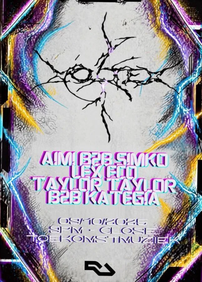 VOLTEX · Toekomstmuziek, Amsterdam · Fri, 9 Oct 2026