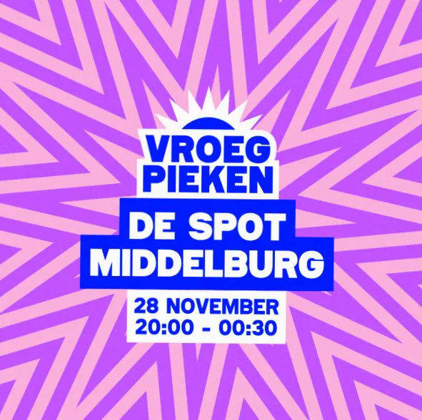 Vroeg Pieken · De Spot, Middelburg · za 28 nov 2026