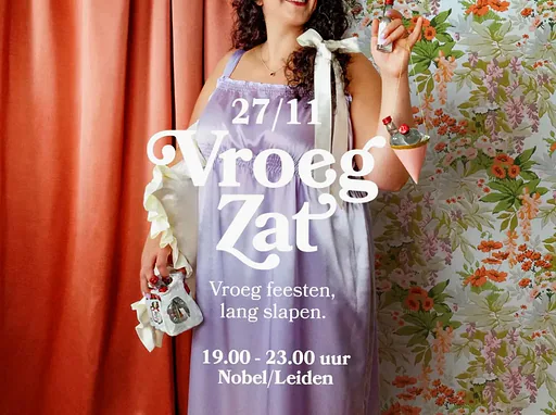 VroegZat · Nobel, Leiden · vr 27 nov 2026