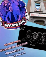W1 Cafe: Waanzijn + Stone Drone · Willemeen, Arnhem · wo 28 okt 2026