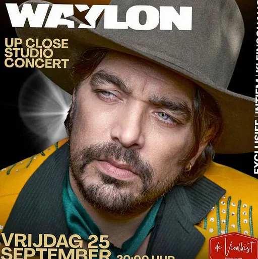 Waylon · De Vioolkist, Hilversum · vr 25 sep 2026