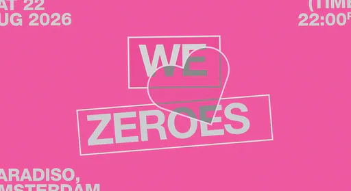 We Love 00s · Paradiso, Amsterdam · za 22 aug 2026