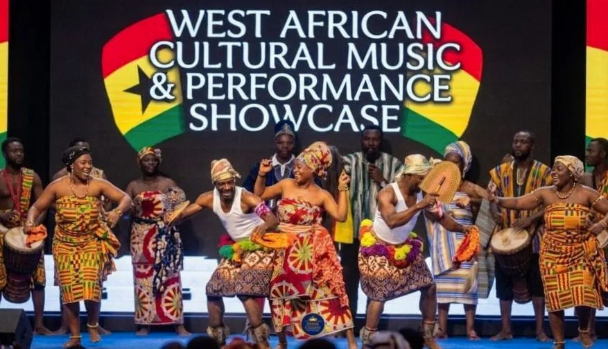 West African Cultural Music & Performance Showcase — background image