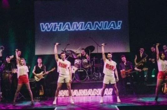WHAMANIA! — achtergrondafbeelding