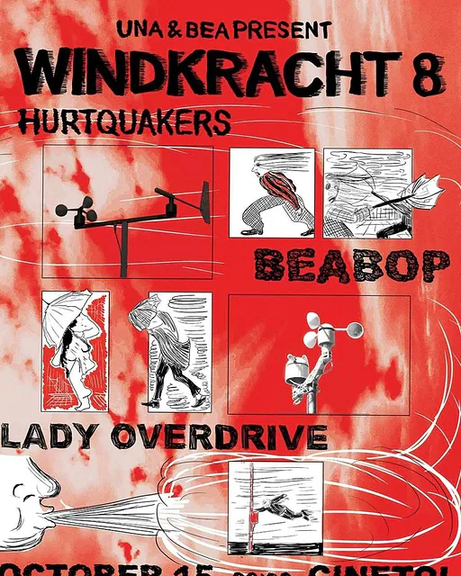 Windkracht 8 · Cinetol, Amsterdam · do 15 okt 2026