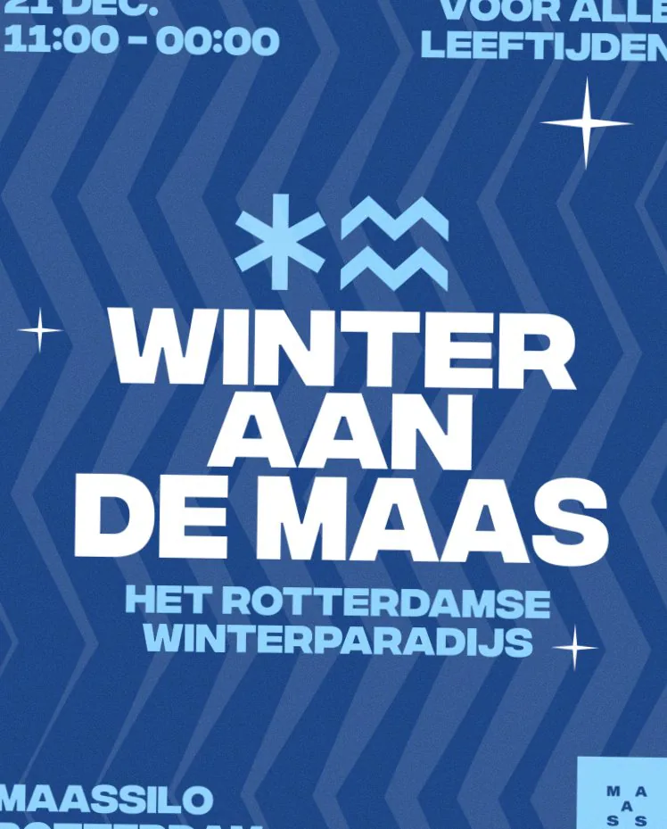 Winter aan de Maas · Maassilo, Rotterdam · Mon, 21 Dec 2026
