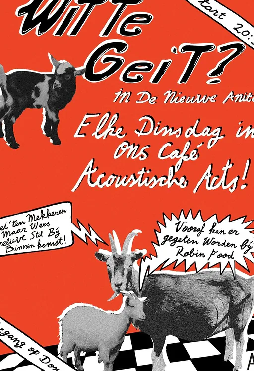 Witte Gei’t? met Second Hand Sunset en The Earwurms · De Nieuwe Anita, Amsterdam · di 3 nov 2026