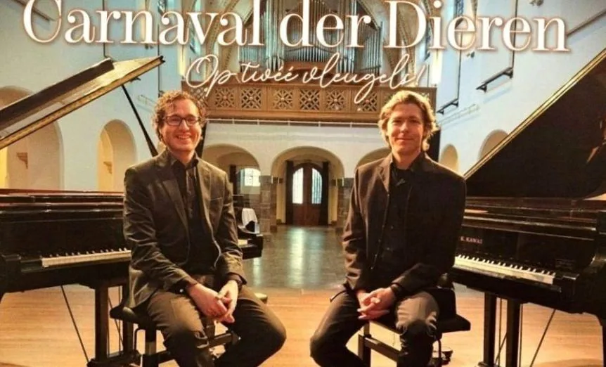 Wouter Harbers & Kasper Schonewille – Carnaval der Dieren op 2 vleugels — achtergrondafbeelding