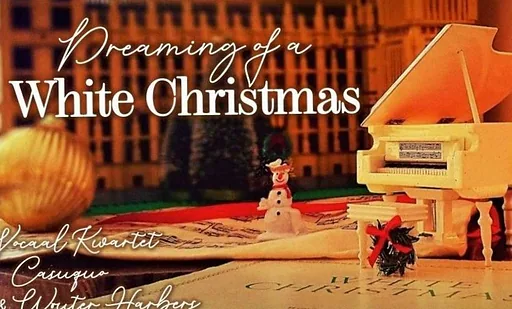 Wouter Harbers & Vocaal Kwartet Casuquo – Dreaming of a White Christmas · Cultureel Centrum Bullekerk, Zaandam · wo 23 dec 2026