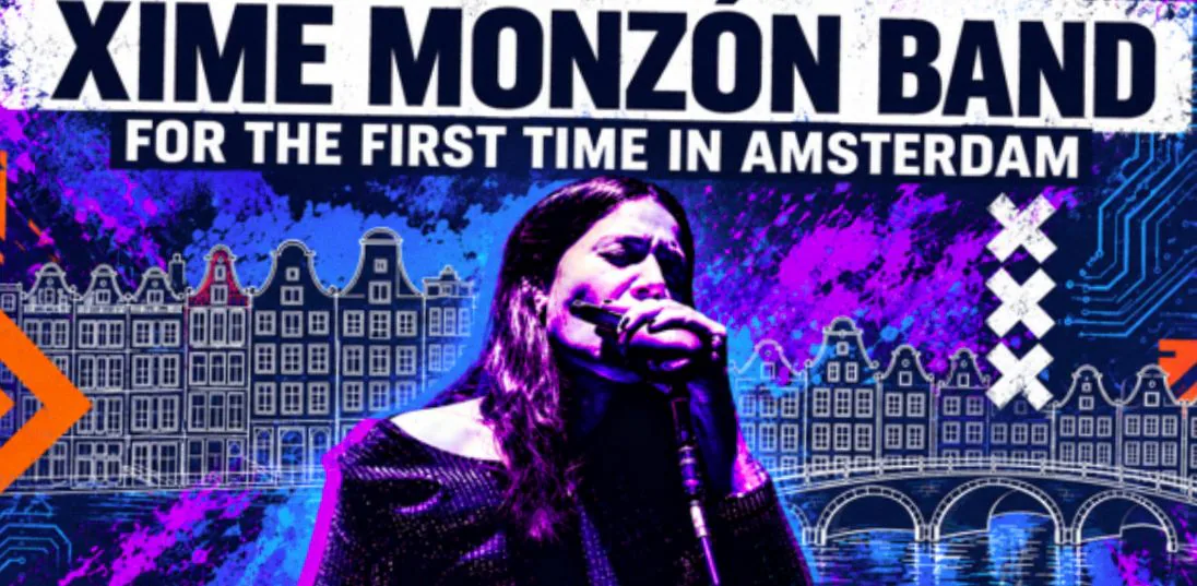 XIME MONZÓN BAND · Theater De Roode bioscoop, Amsterdam · ma 19 okt 2026