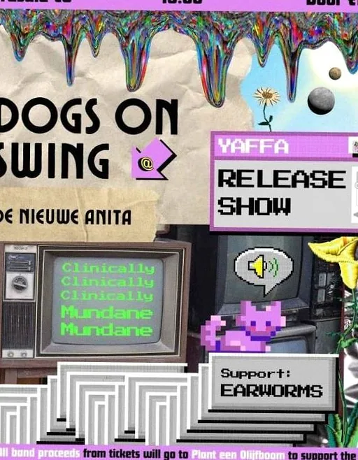 YAFFA EP Release + The Earwurms · De Nieuwe Anita, Amsterdam · vr 20 nov 2026
