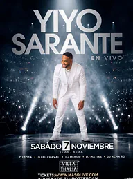 Yiyo Sarante · Club Villa Thalia, Rotterdam · za 7 nov 2026