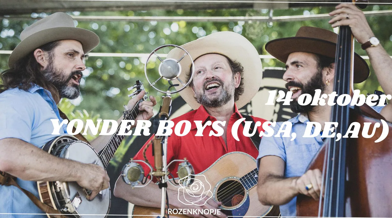 Yonder Boys - Folk & Bluegrass · Café 't Rozenknopje, Eindhoven · wo 14 okt 2026
