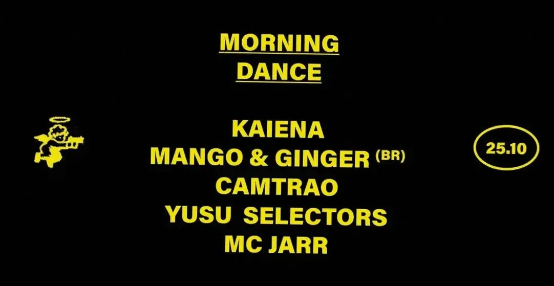 YUSU Morning Dance - Toast & Roast · Het Dorp, Amsterdam · Sun, 25 Oct 2026