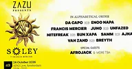 ZAZU presents: SOLÈY by Francis Mercier · AFAS Live, Amsterdam · za 24 okt 2026