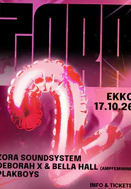 ZORA · EKKO, Utrecht · za 17 okt 2026