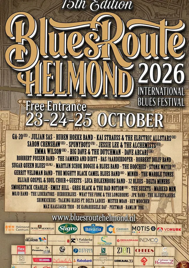 Bluesroute Helmond 2026 — achtergrondafbeelding