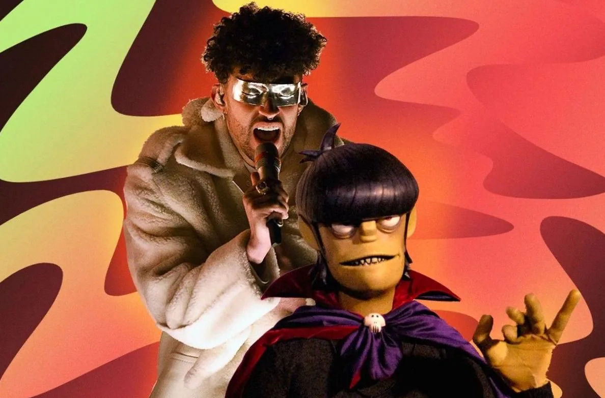 Bad Bunny brings Gorillaz on stage in London for two songs