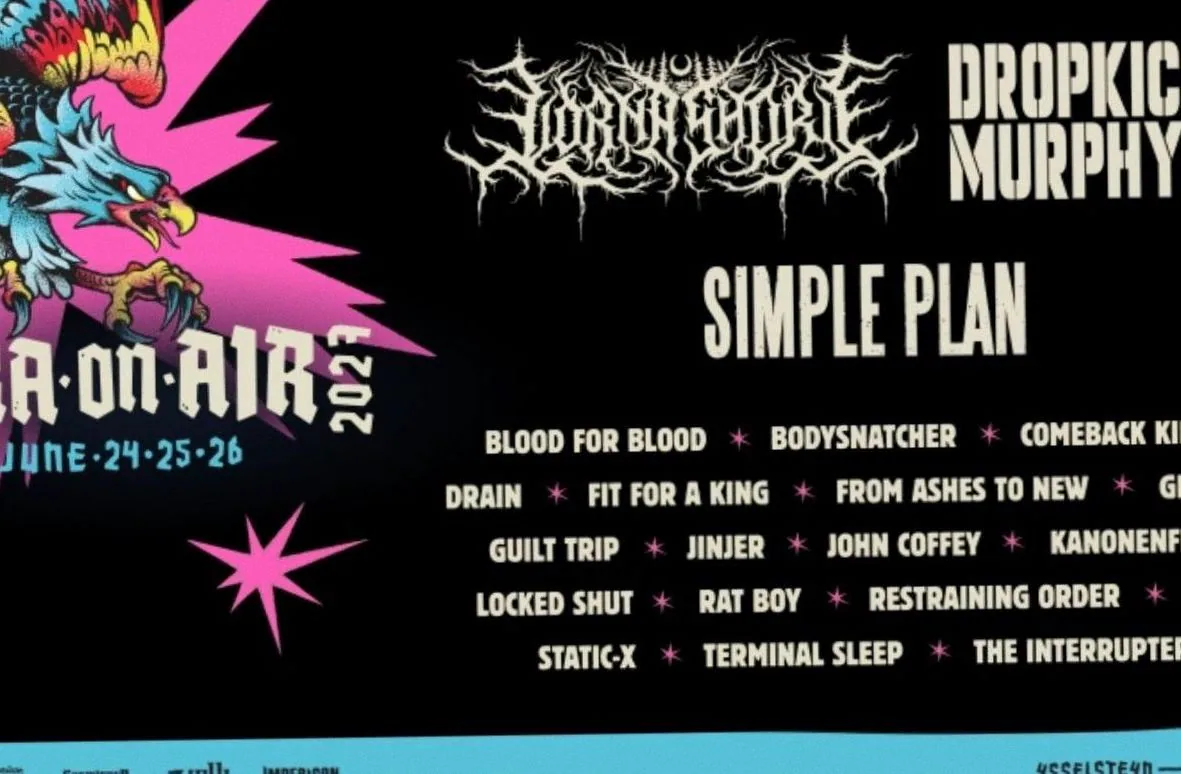 Simple Plan and John Coffey are heading to Jera On Air 2027 in Ysselsteyn